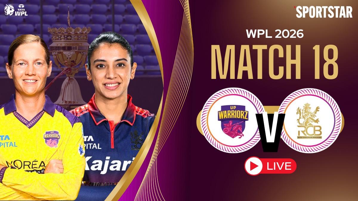 RCB vs UPW Live Score, WPL 2026: Warriorz loses four; Harris removes Tryon to scalp her second